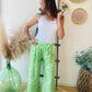 Pantalon Lino vert