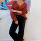 Gilet Eloïse rouille