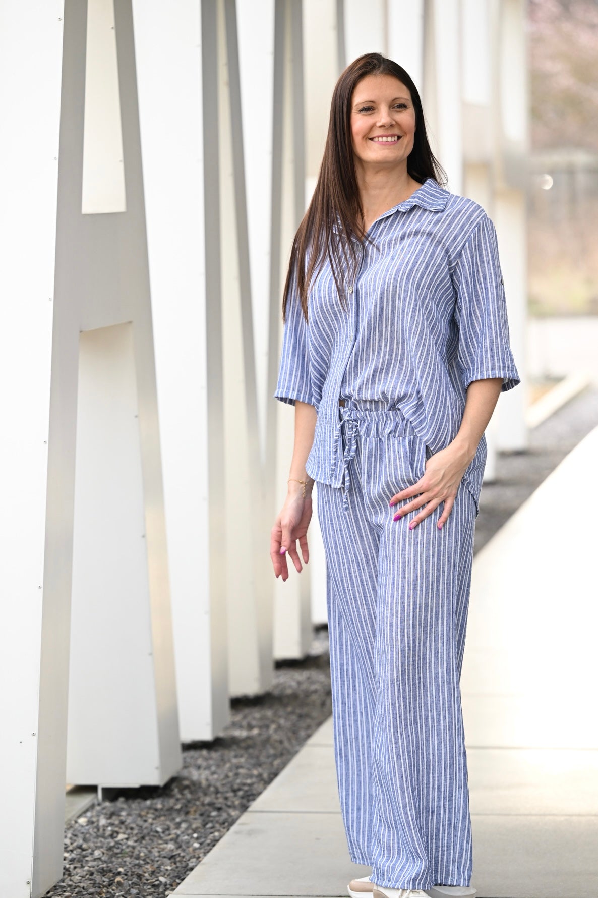 Pantalon Anémone bleu jeans