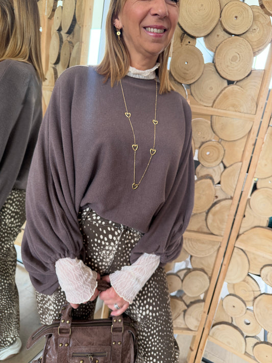 Pull Vénicia cappuccino