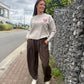 Pantalon Diana chocolat