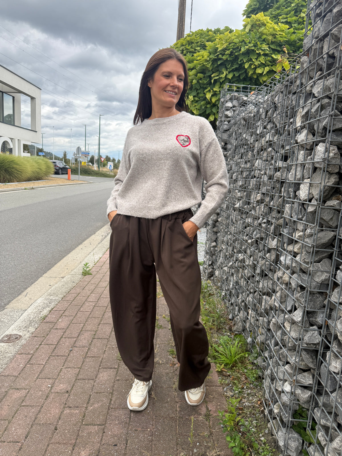Pantalon Diana chocolat