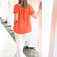 Blouse Odalys orange