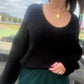 Pull Romina noir