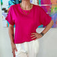 T-shirt Ophélia fuschia