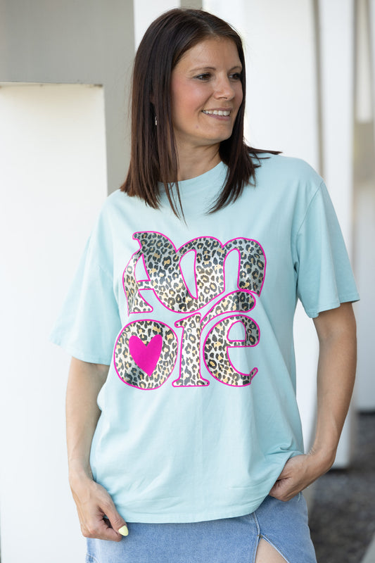 T-shirt Amore mint