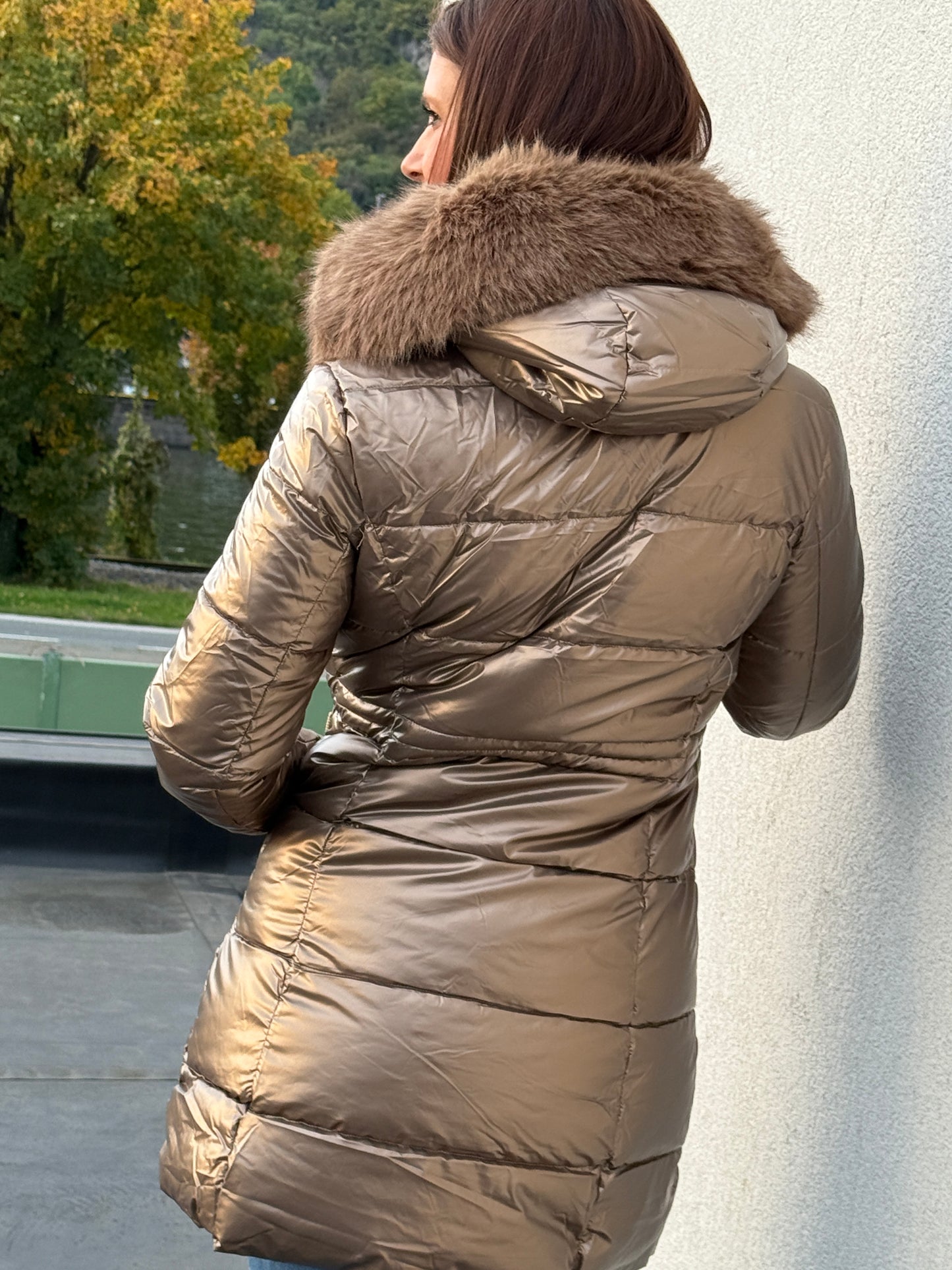 Doudoune Samy bronze