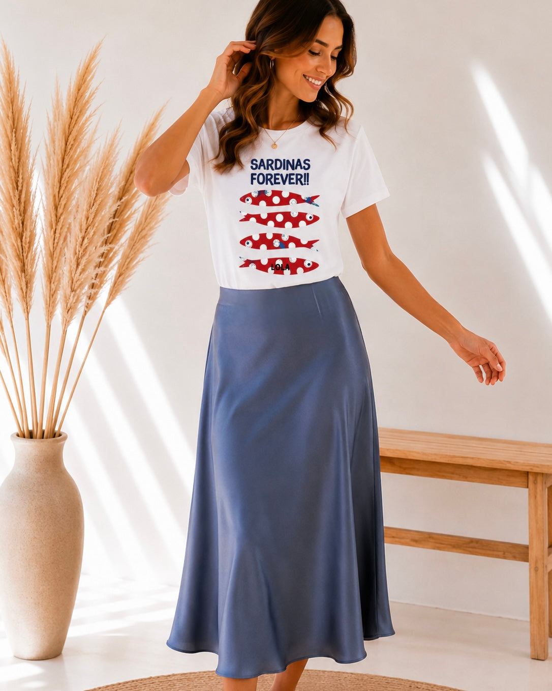 Jupe Numa bleu jeans