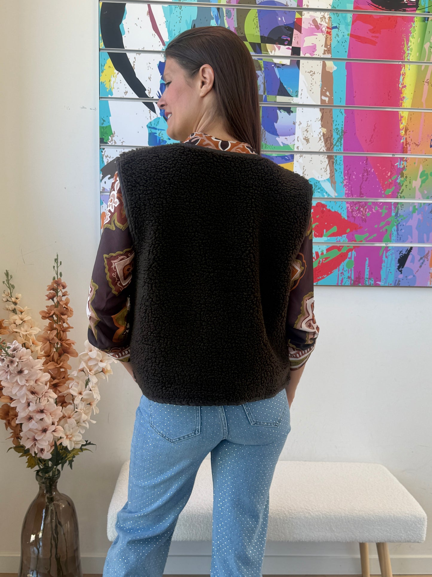 Gilet Lupo chocolat