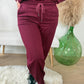 Pantalon Maïra bordeaux