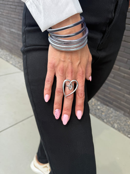 Bague cœur