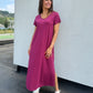 Robe Olivia Violine