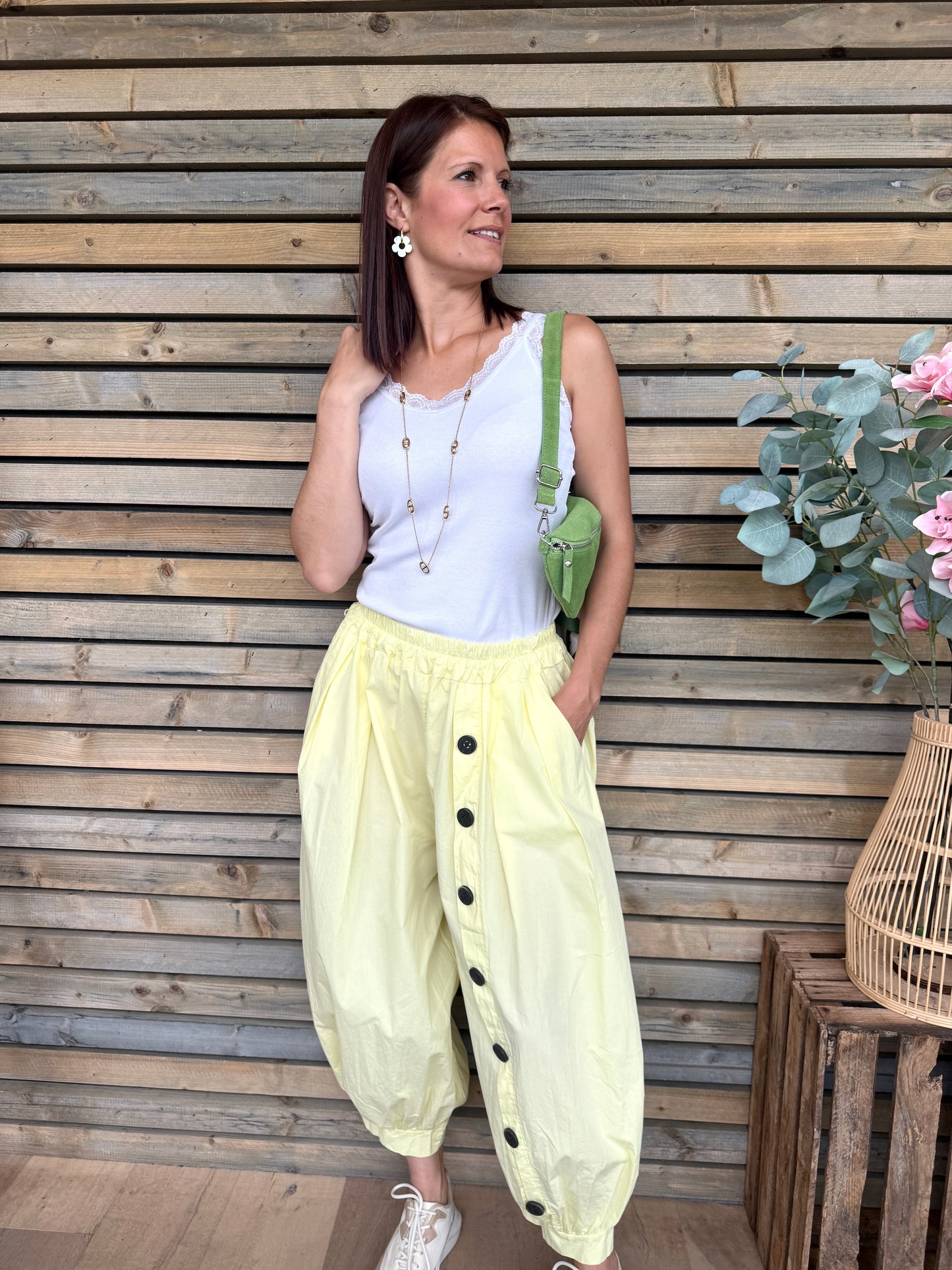 Pantalon Gaspard jaune