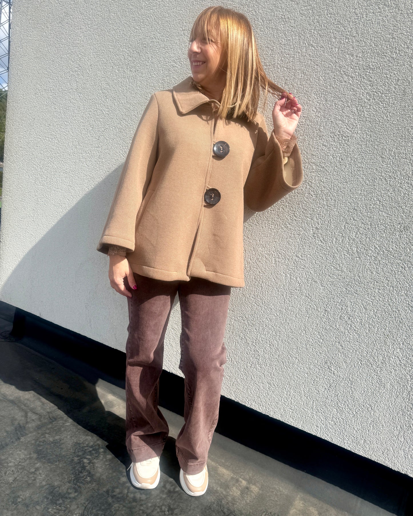 Veste Lupin camel