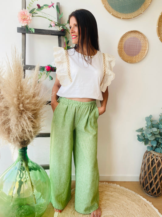 Pantalon Hugo vert