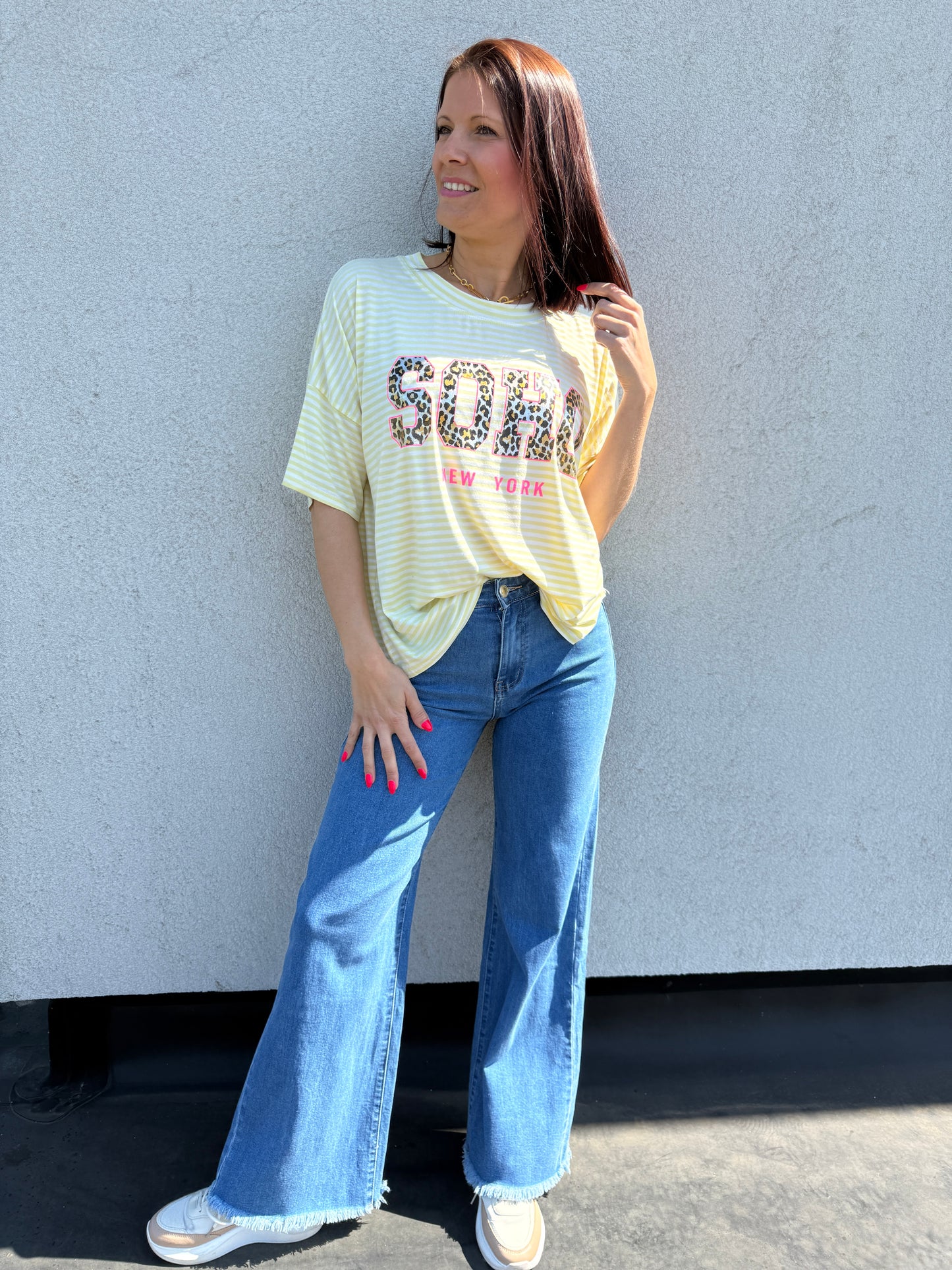 T-shirt Madie jaune