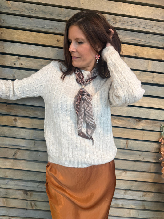 Pull Ilario beige