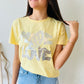 T-shirt Maëlle jaune