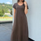 Robe Olivia chocolat
