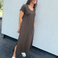 Robe Olivia chocolat