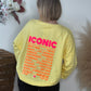 Sweat Iconic jaune
