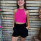 Short Marlène noir