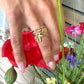 Bague Athéna doré