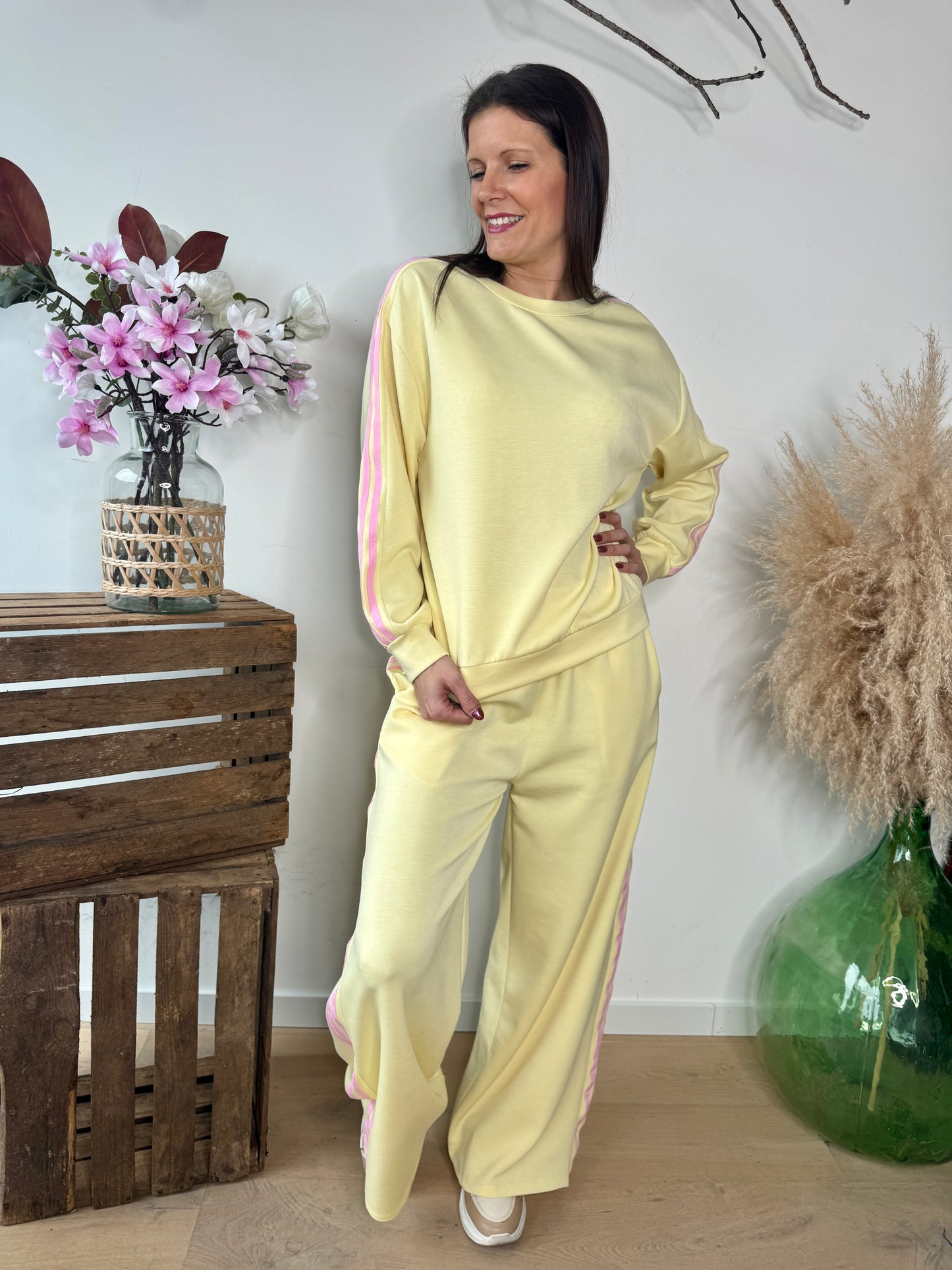 Ensemble Thalya jaune