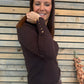 Pull Olga chocolat
