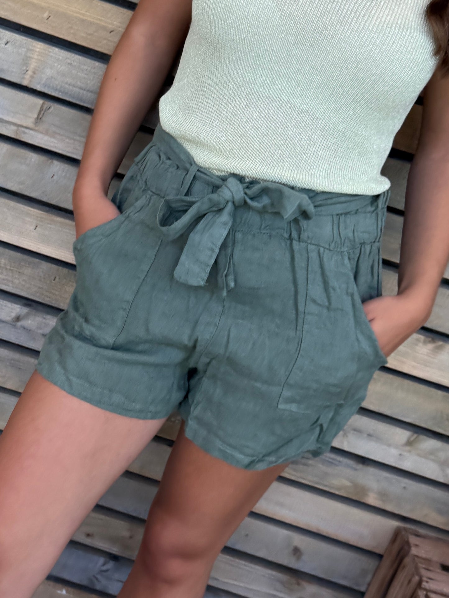 Short Marlène kaki
