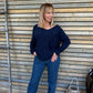 Pull Lucie bleu marine
