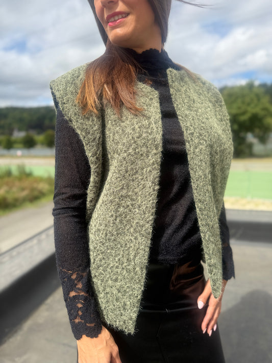 Gilet Manon kaki