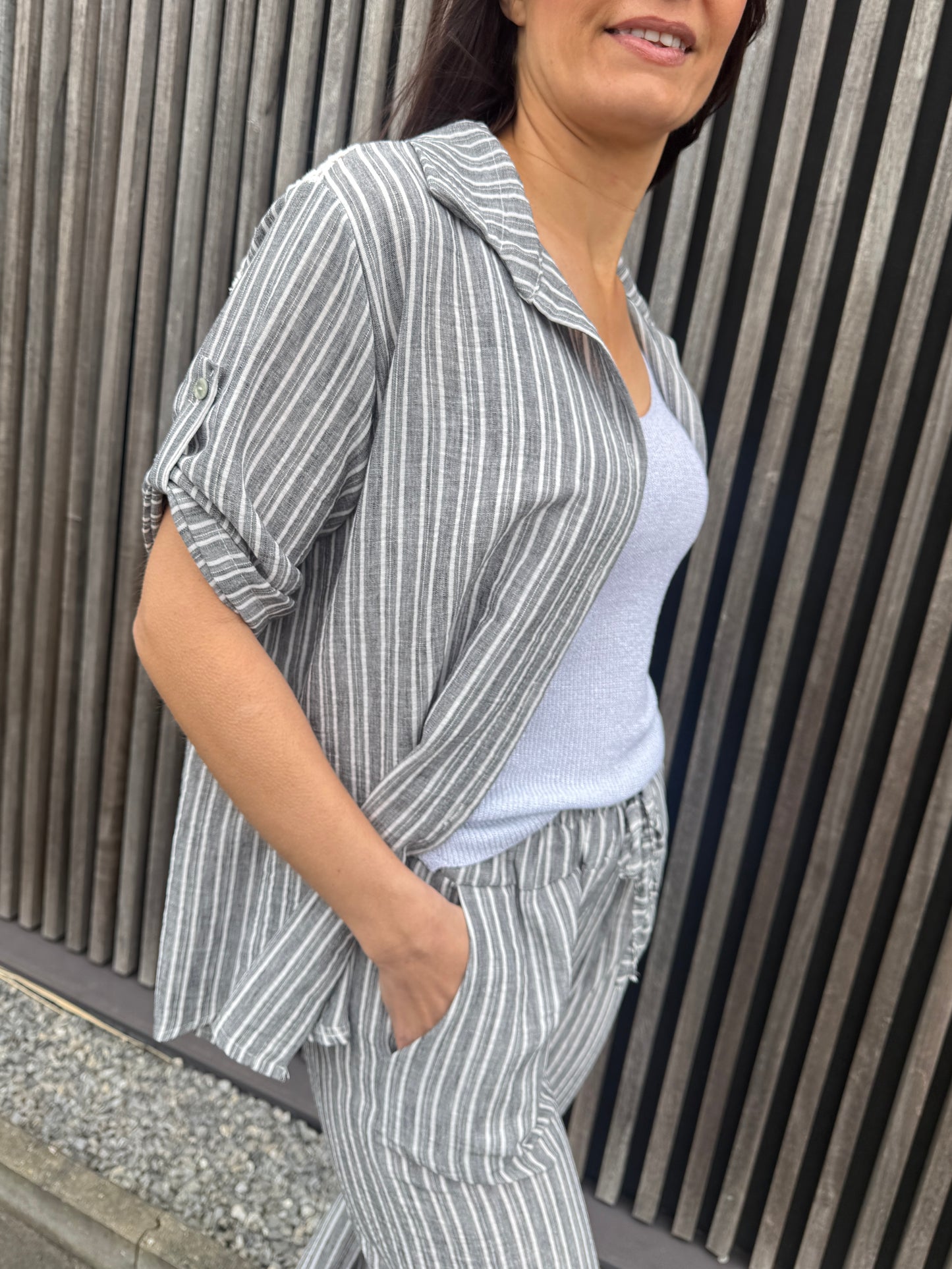 Chemisier Anémone gris