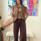 Pantalon Léna chocolat