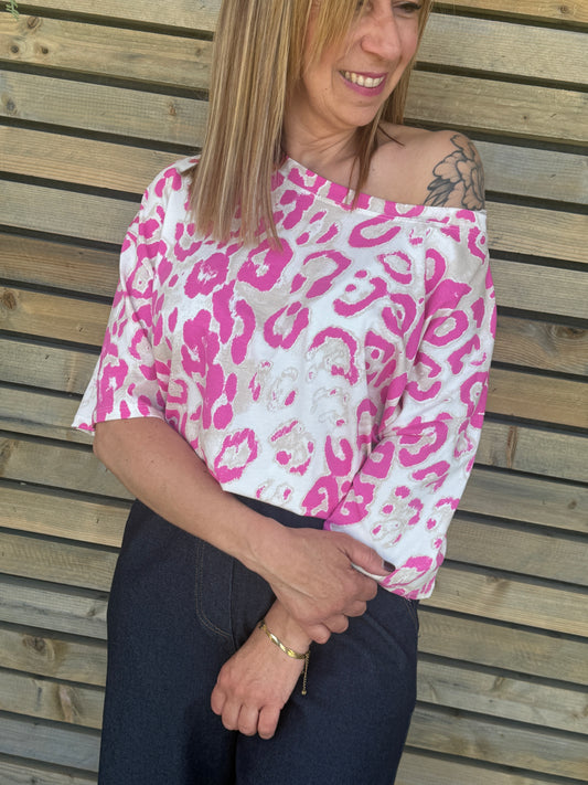 T-shirt Eliana fuchsia