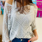 Pull Vicky argenté