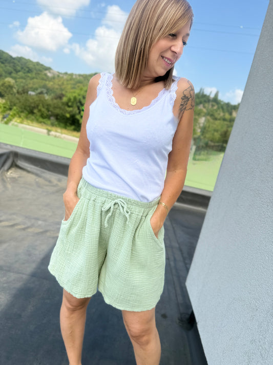 Short Louise vert