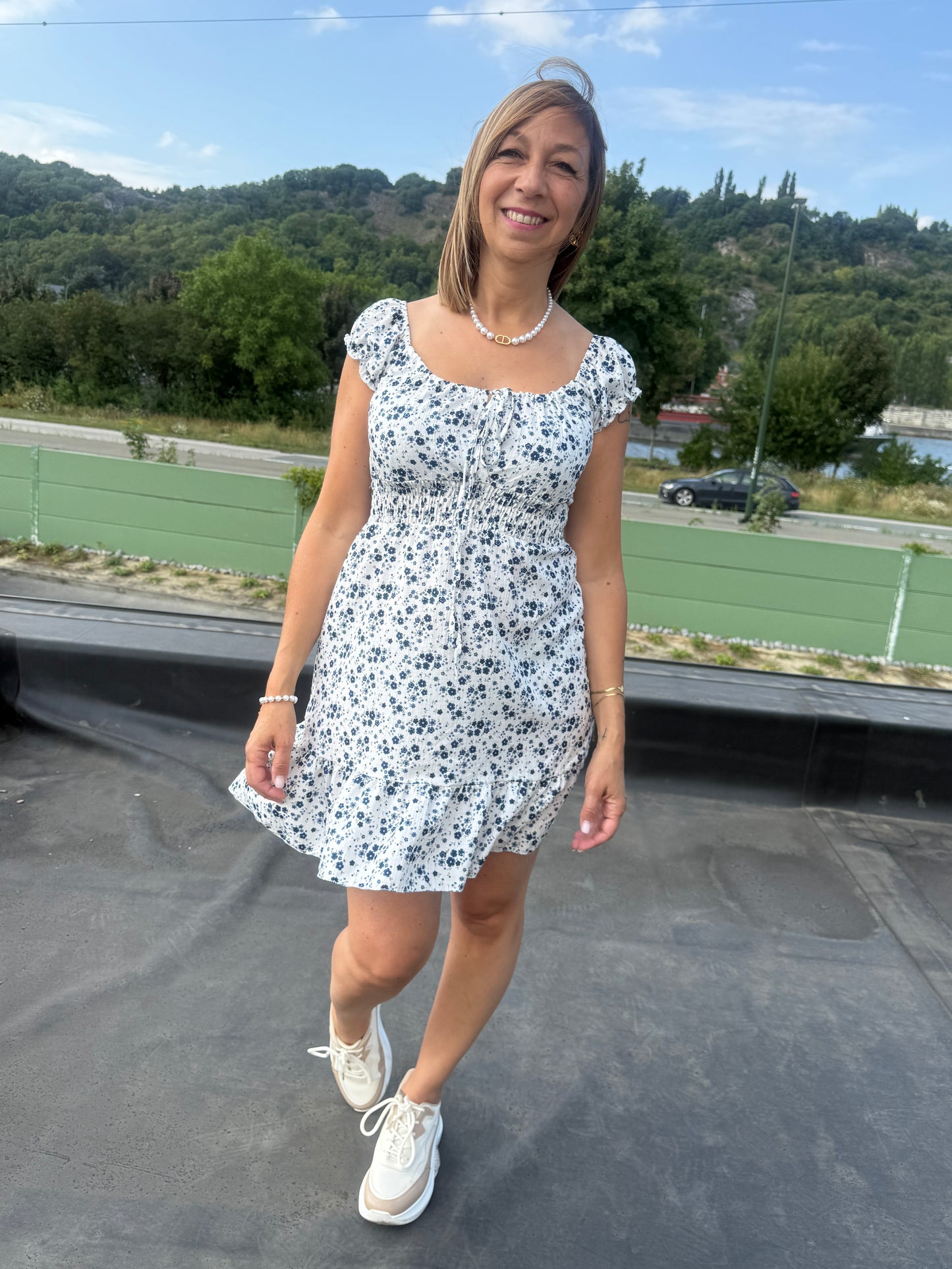 Robe Juliana bleue