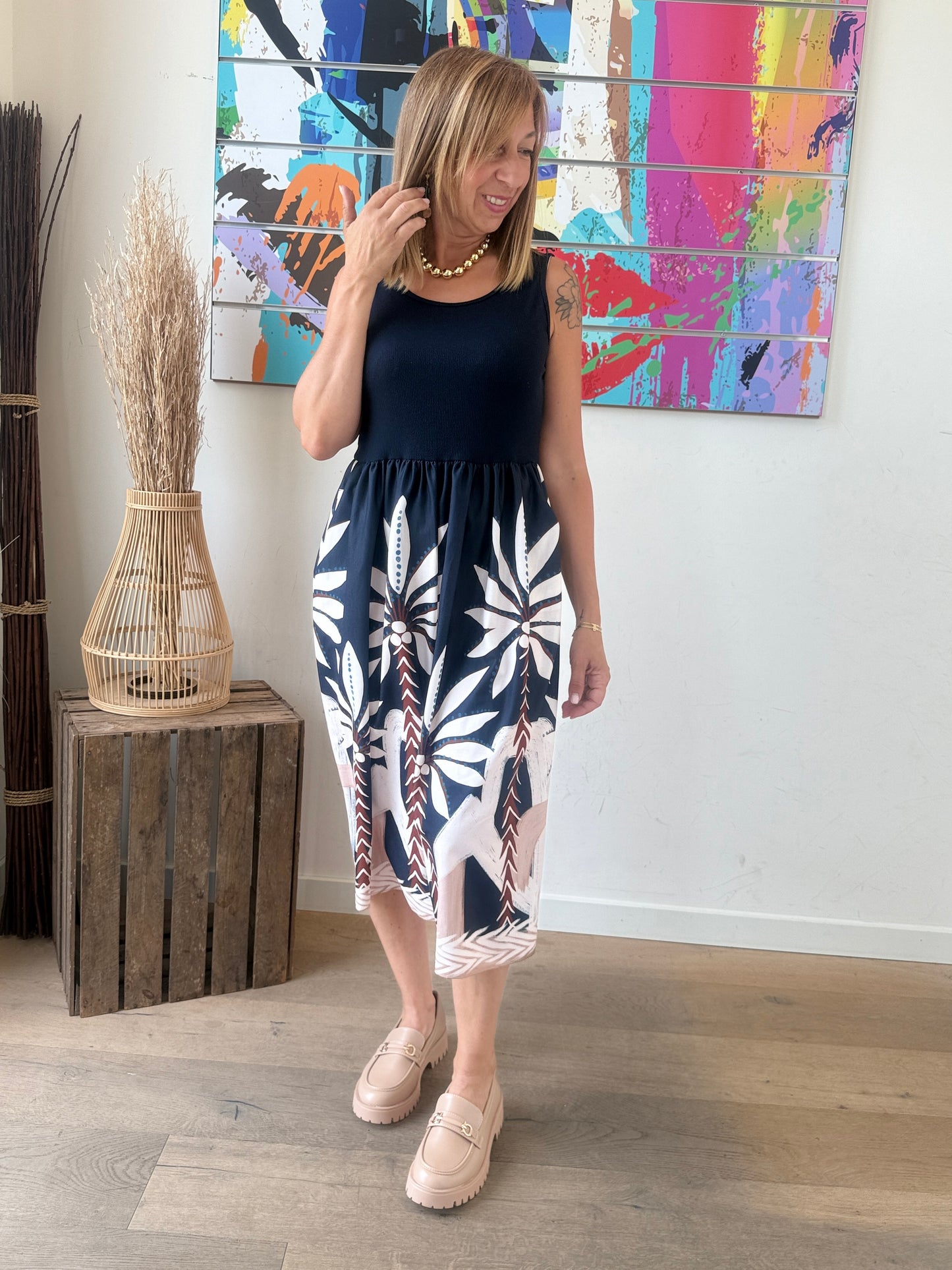 Robe Sinner bleu marine