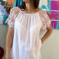 Blouse Alicia rose poudré