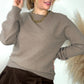 Pull Mira taupe