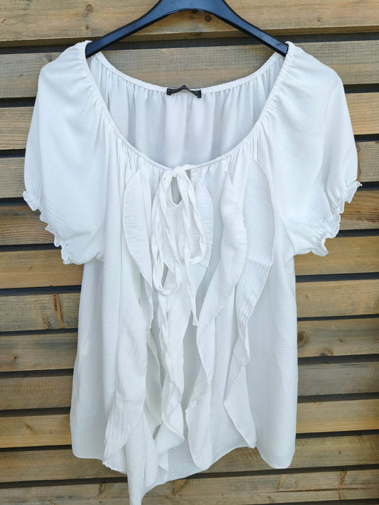Blouse Odalys blanc