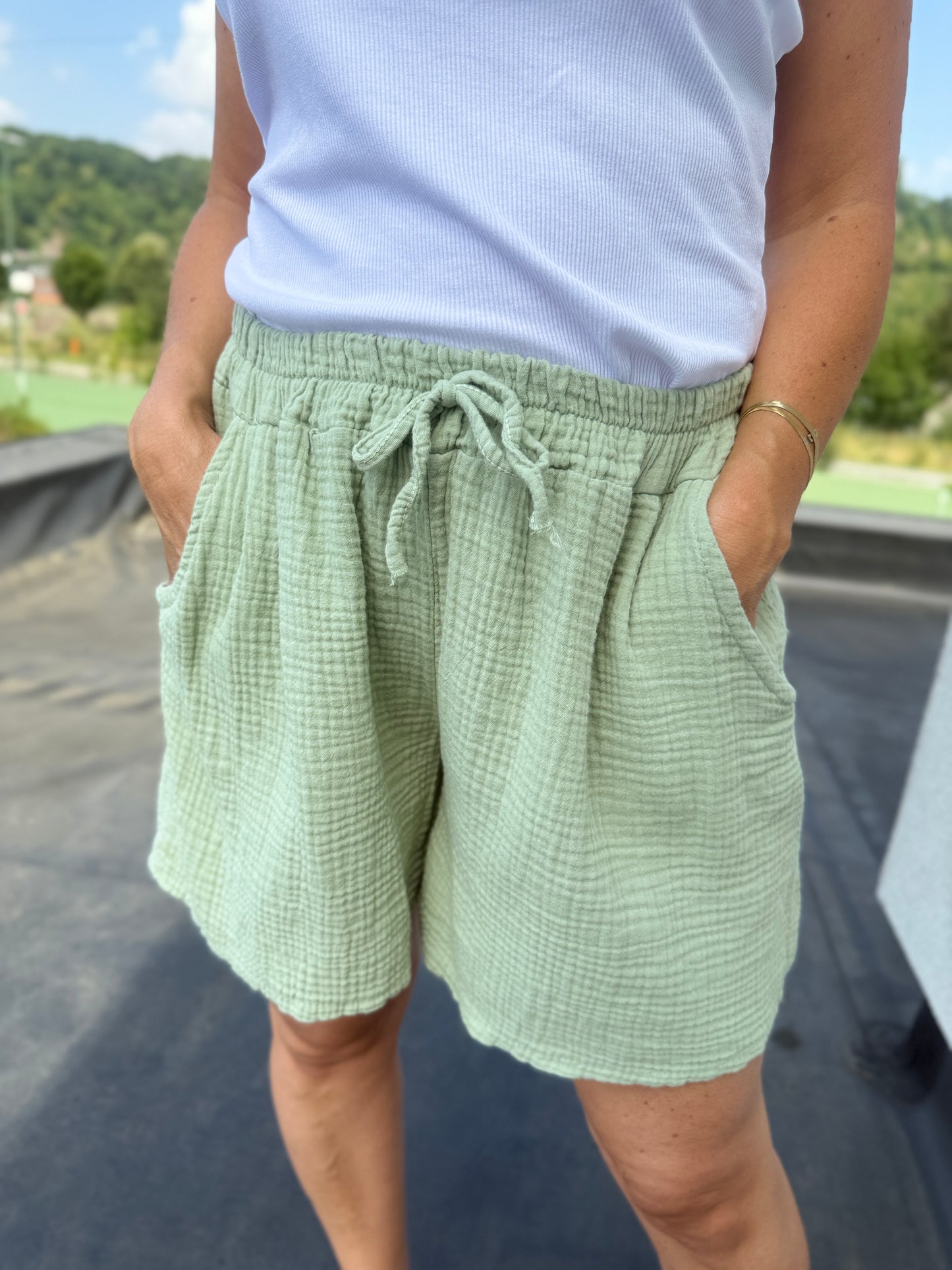 Short Louise vert