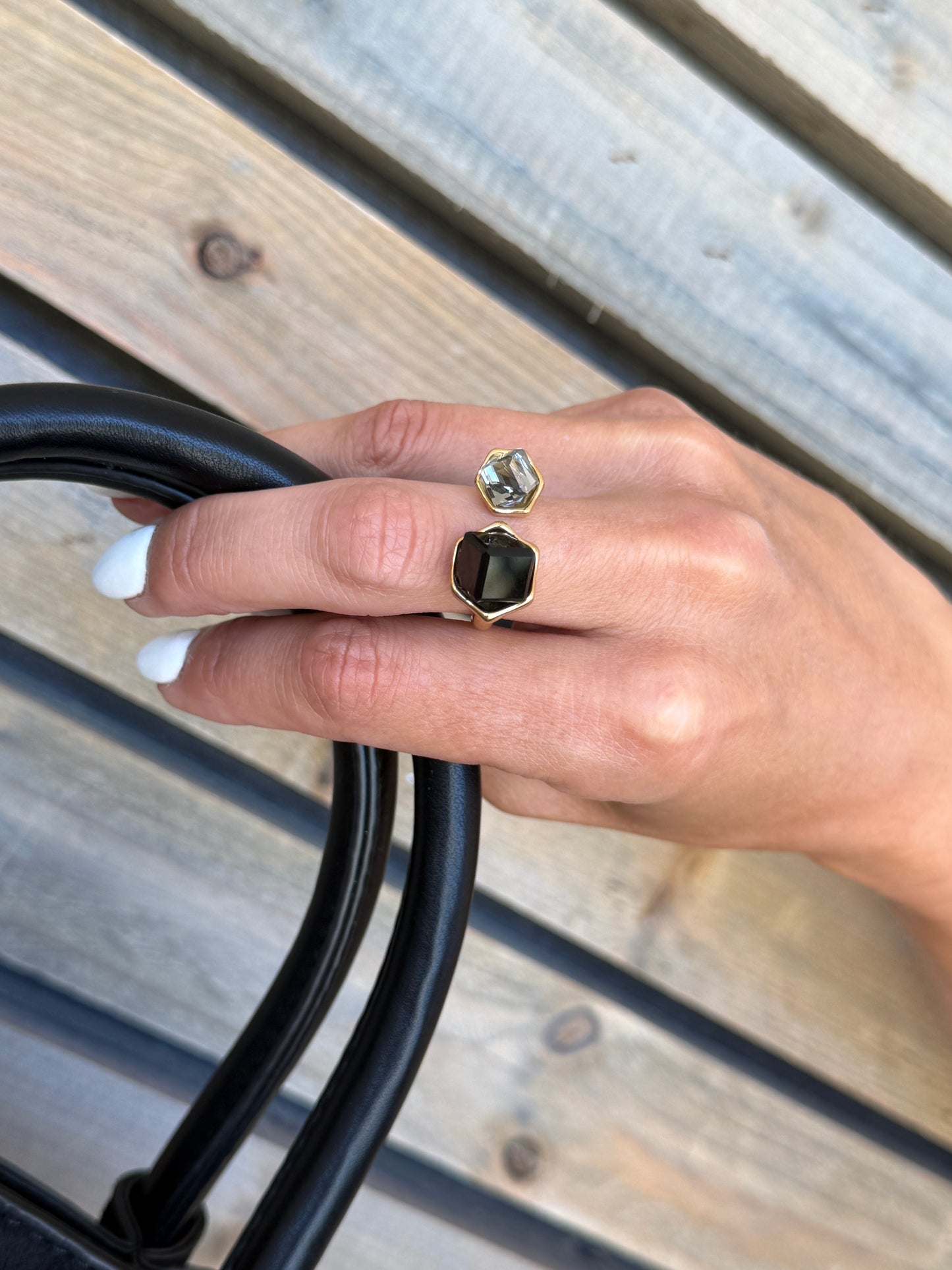 Bague Elise noir