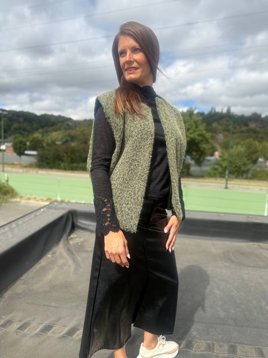 Gilet Manon kaki