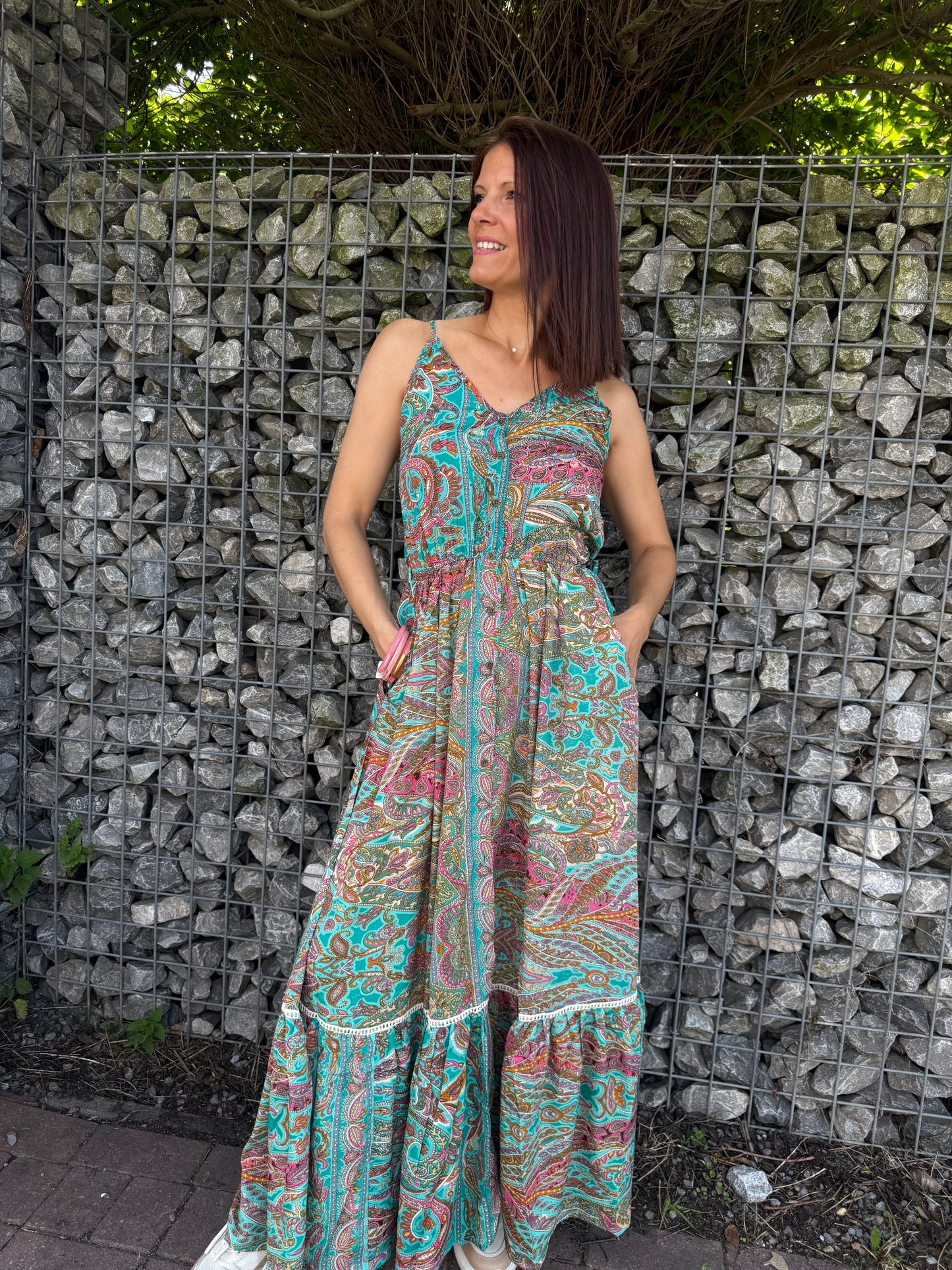 Robe Alisa vert