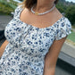 Robe Juliana bleue