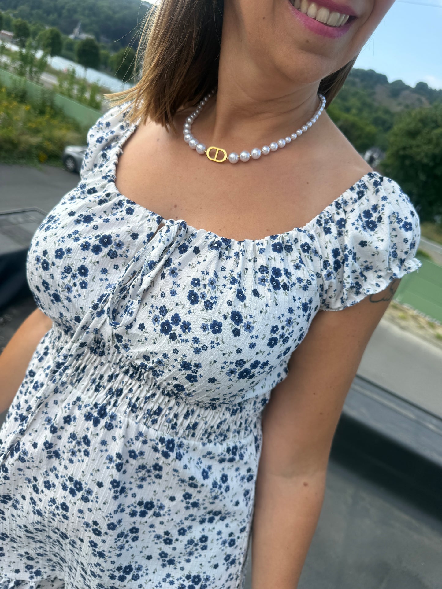 Robe Juliana bleue