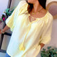 Blouse Elide jaune