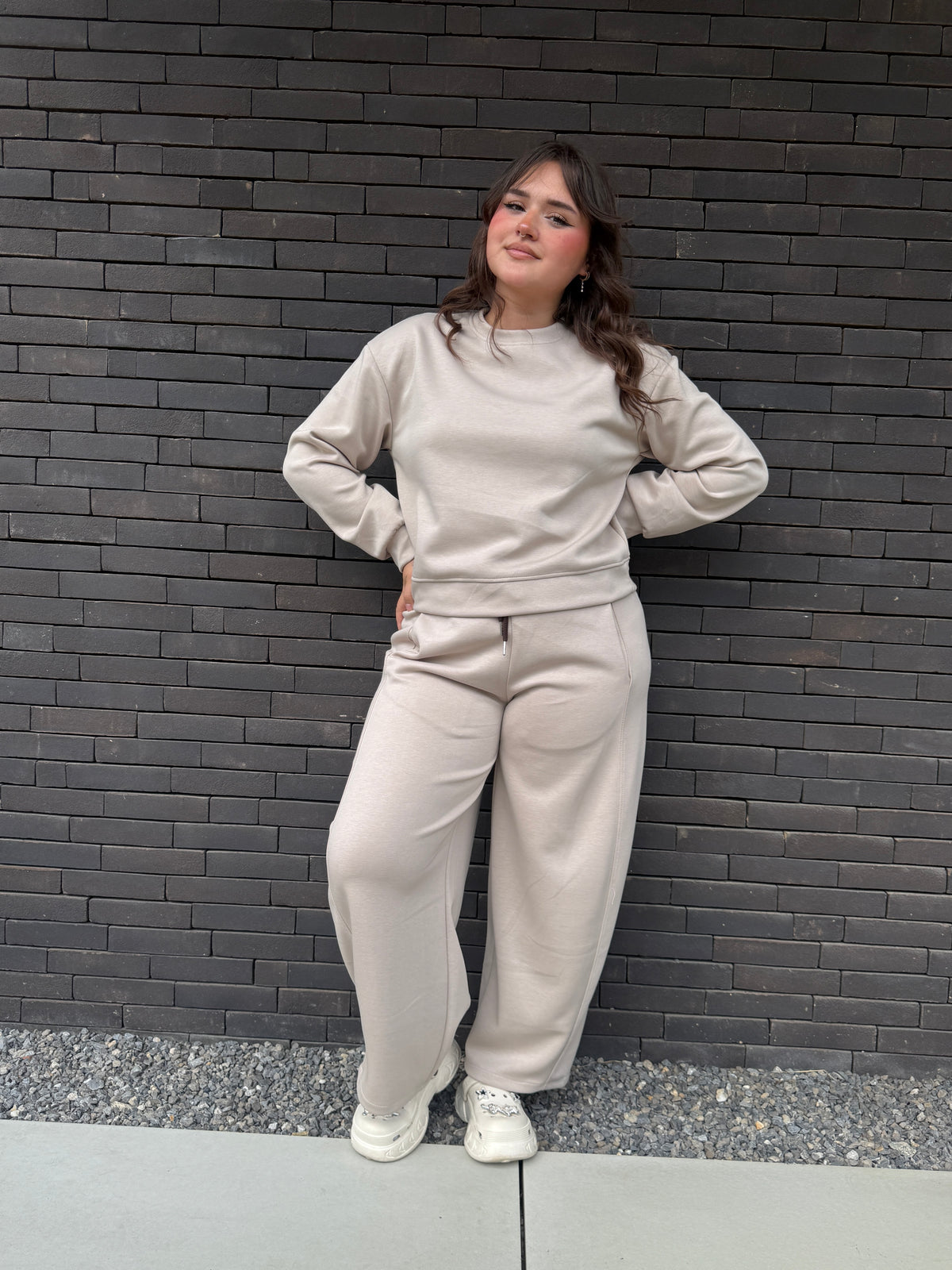 Pantalon Brenda beige